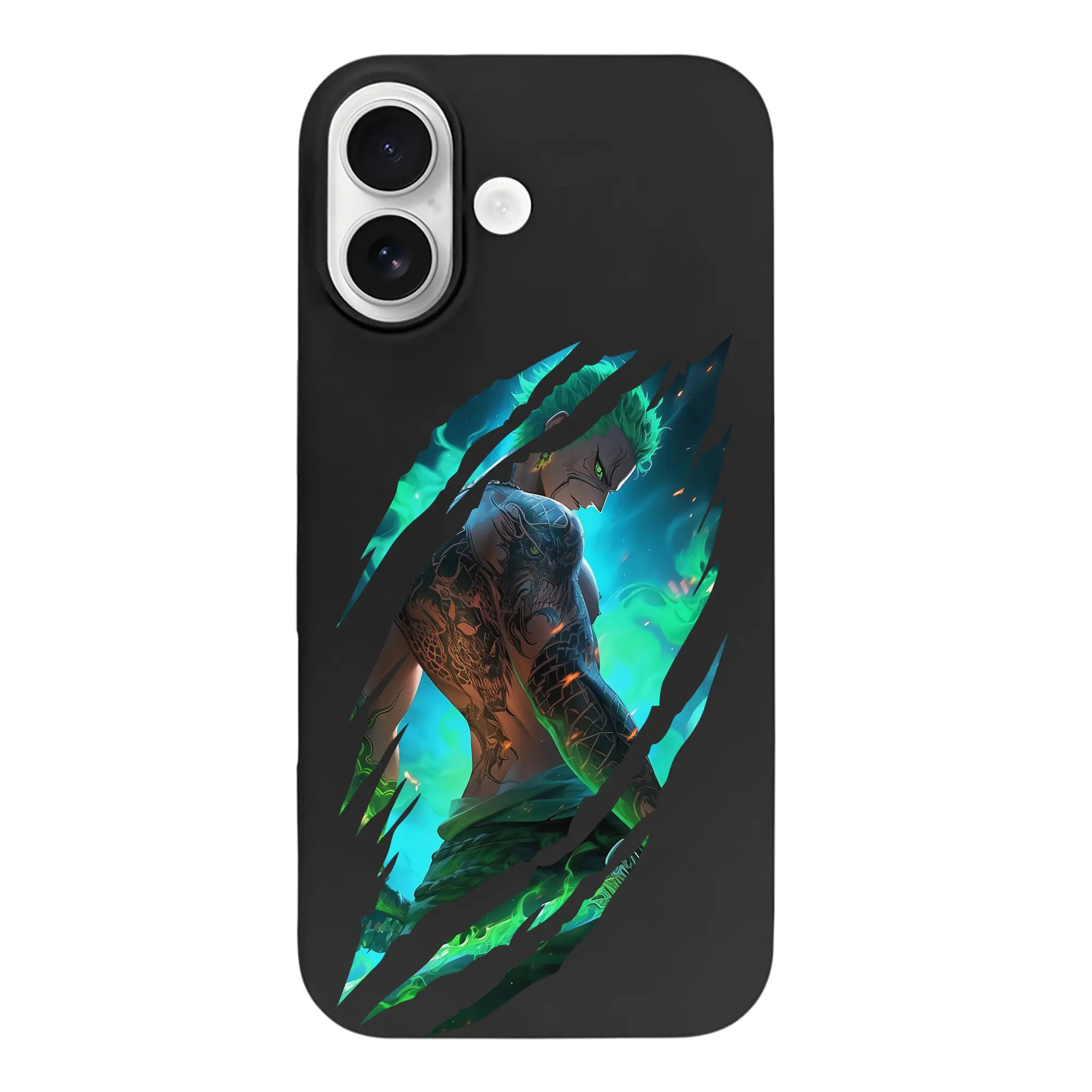 ワンピース グッズ ロロノア・ゾロ - iPhone 17 シリーズ シリコンケース 薄型 耐衝撃 指紋防止 ソフトタッチカバー 精密フィット 傷防止 保護ケース iPhone 17/17 Air/17 Pro/17 Pro Max 対応